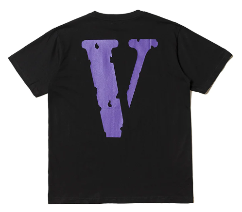 Vlone Purple Black Staple Tee – Wpgsneaker