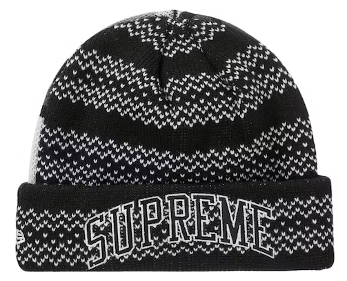 Supreme New Era Split Beanie Black (2022) – Wpgsneaker