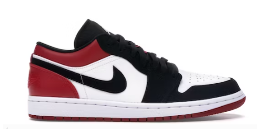 Jordan 1 Low Black Toe 2019