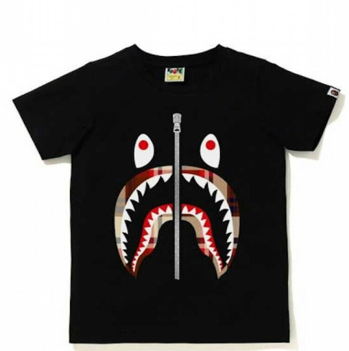 BAPE Shark plaid Tee – Wpgsneaker