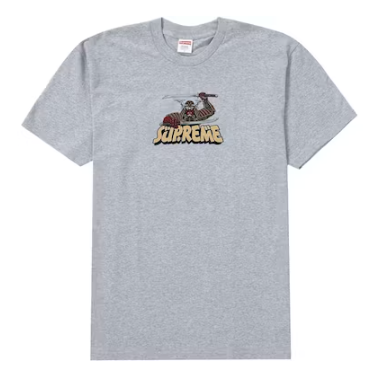 Supreme Samurai Tee Heather Grey