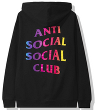 Load image into Gallery viewer, Anti Social Social Club More Hate More Love Hoodie Black
