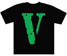 Load image into Gallery viewer, Vlone Green BlackStaple Tee
