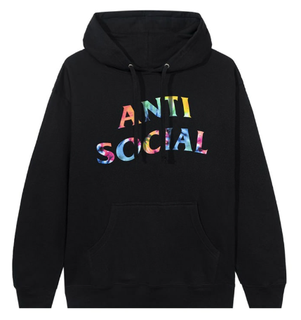 Anti Social Social Club Funky Forest Hoodie Black