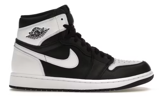 Jordan 1 Retro High OG Black White 6Y 7.5W