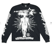 Load image into Gallery viewer, HELLSTAR LONG SLEEVE THERMAL BLK
