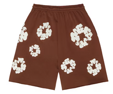 Load image into Gallery viewer, Denim Tears The Cotton Wreath Shorts Brown
