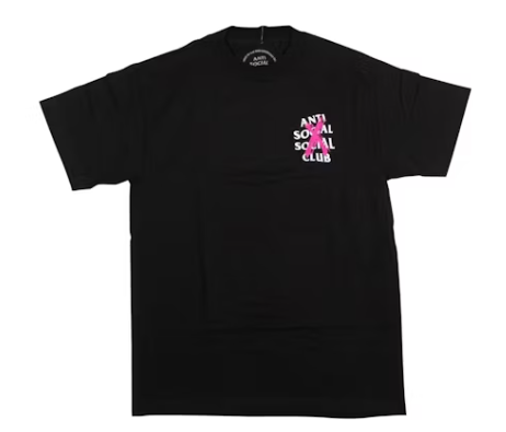 Anti Social Social Club Cancelled T-shirt Black