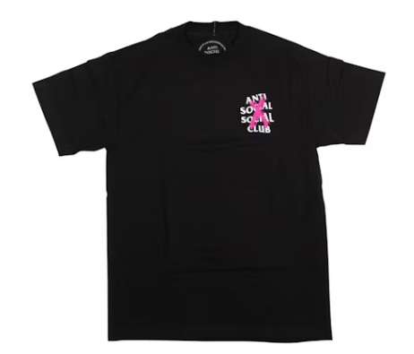 Anti Social Social Club Cancelled T shirt Black