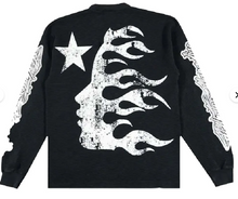 Load image into Gallery viewer, HELLSTAR LONG SLEEVE THERMAL BLK
