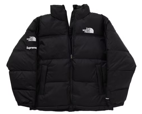 Supreme The North Face Split Nuptse Jacket Black Wpgsneaker