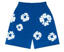 Load image into Gallery viewer, Denim Tears The Cotton Wreath Shorts Royal Blue
