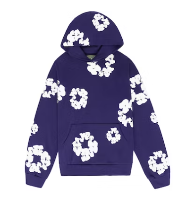 Denim Tears The Cotton Wreath Sweatshirt Purple