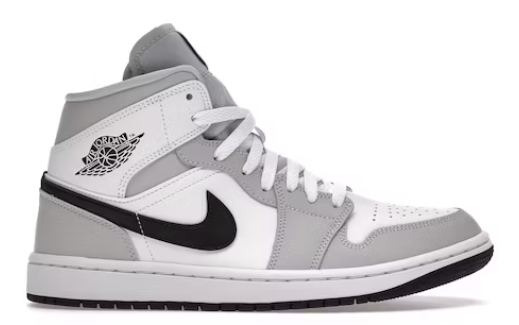 Jordan 1 Mid Light Smoke Grey (2021)