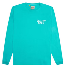 Load image into Gallery viewer, Gallery Dept. Souvenir Long-Sleeve Tee Teal
