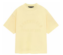 Load image into Gallery viewer, Fear of God Essentials Heavy Jersey S/S Tee Garden Yellow
