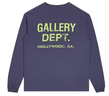 Load image into Gallery viewer, Gallery Dept. Souvenir L/S Tee Navy
