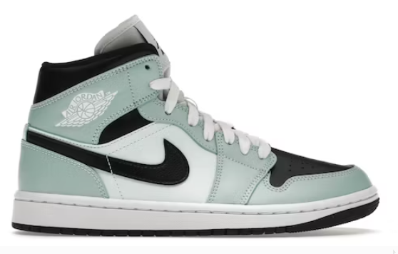 Jordan 1 Mid Aqua Blue Tint