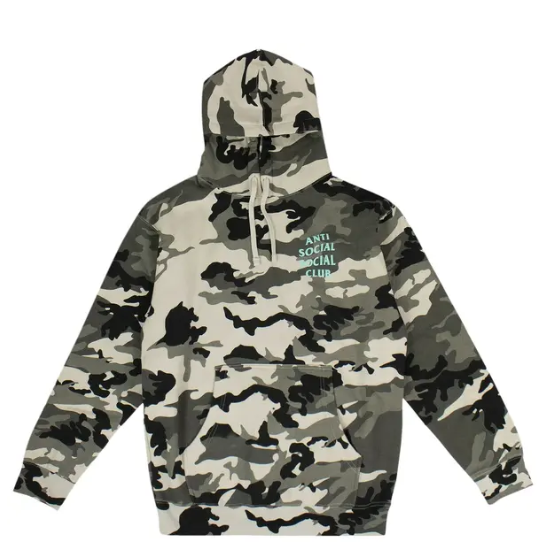 Anti Social Social Club Melrose Ave Hoodie 'Camo' – Wpgsneaker