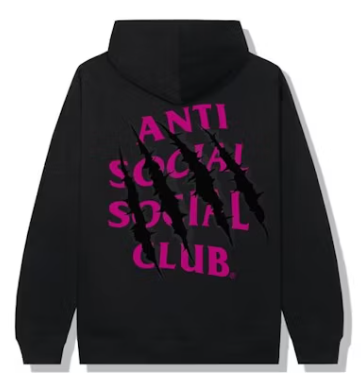 Anti Social Social Club After Us Hoodie Black