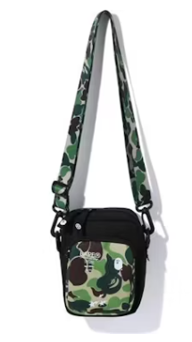 BAPE ABC Mini Shoulder Bag Green