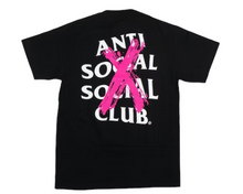 Load image into Gallery viewer, Anti Social Social Club Cancelled T-shirt Black
