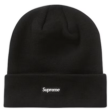 Load image into Gallery viewer, Supreme New Era S Logo Beanie (FW22) Black
