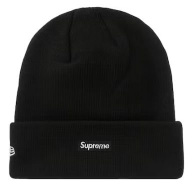 Supreme New Era S Logo Beanie Black