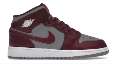 Jordan 1 Mid Cherrywood Red