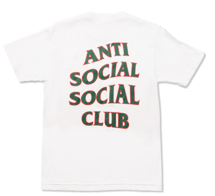 ANTI SOCIAL SOCIAL CLUB WHITE/GREEN/RED