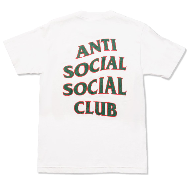 Anti social social club shirt white hot sale