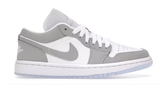 Jordan 1 Low Wolf Grey (Women's)