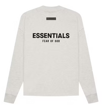 Load image into Gallery viewer, Fear of God Essentials Long Sleeve T-Shirt Light Oatmeal
