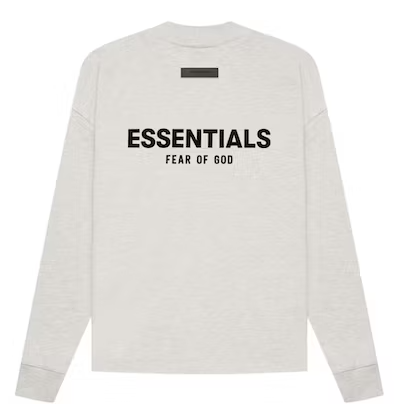 Fear of God Essentials Long Sleeve T-Shirt Light Oatmeal