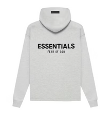 Load image into Gallery viewer, Fear of God Essentials Relaxed Hoodie Light Oatmeal
