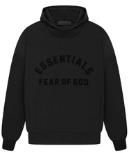 Load image into Gallery viewer, Fear of God Essentials Hoodie &#39;Jet Black&#39;
