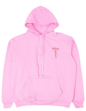 Load image into Gallery viewer, Chrome Hearts Red Logo Hoodie Pink
