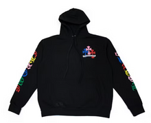 Load image into Gallery viewer, Chrome Hearts Multi Color Cross Cemetery Hoodie Black
