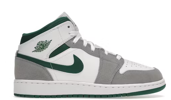 Jordan 1 Mid SE White Pine Green Smoke Grey (GS)