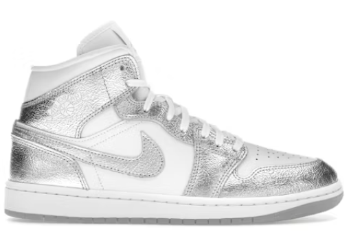 Jordan 1 Mid SE Metallic Silver