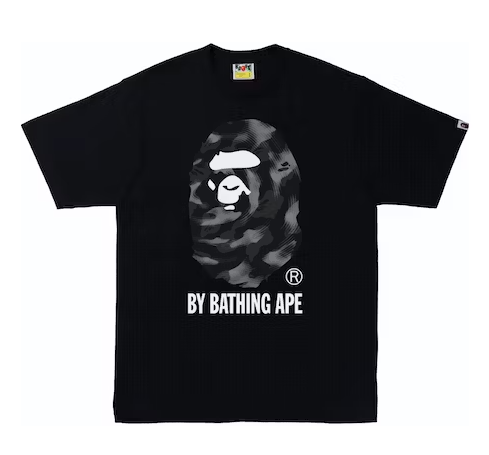 BAPE Stroke Camo by Bathing Ape Tee Black/Black