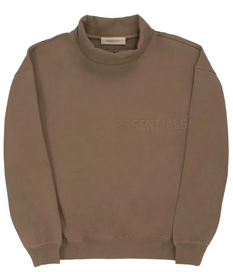 Fear of God Essentials Mockneck 'Wood'