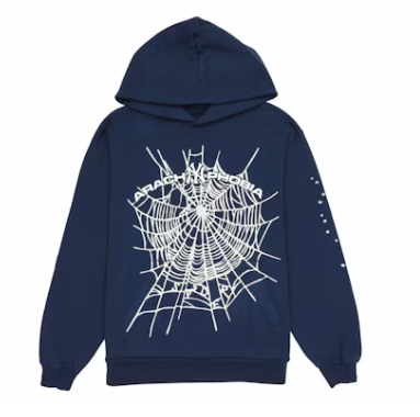 Sp5der Arach NY Phobia Hoodie Navy