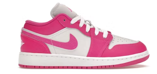 aj 1 low pink