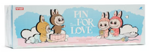 Load image into Gallery viewer, Pop Mart Labubu The Monsters Pin for Love Series Vinyl Plush Pendant (N-Z) Single Blind Box
