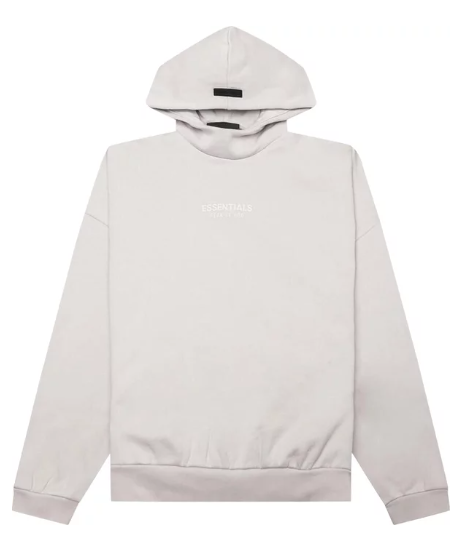 Fear of God Essentials Hoodie 'Silver Cloud' – Wpgsneaker