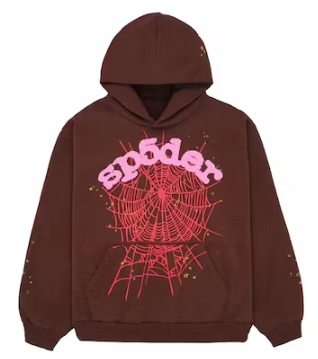 Sp5der Web Hoodie Brown