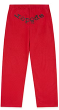 Load image into Gallery viewer, Sp5der VVS WEBSTONE AOP Sweatpant Red
