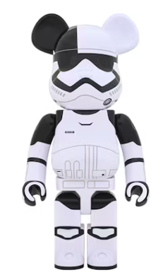 Bearbrick x Star Wars First Order Stormtrooper Executioner 1000% Multi