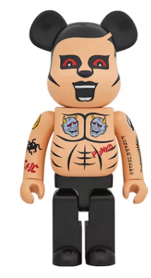 Bearbrick Punk Drunkers Tattoo Guy 1000% Multi